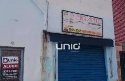Salão para alugar, 60 m² por r$ 1.700,00/mês - vila rezende - piracicaba/sp