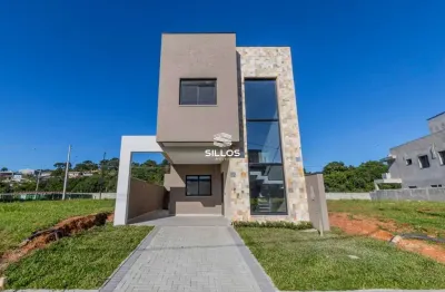 Sobrado em condomínio fechado à venda com 3 quartos no santa cândida