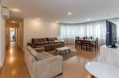 Apartamento mobiliado com 4 quartos para alugar no ecoville em curitiba