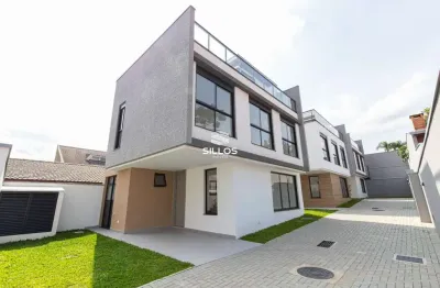 Sobrado triplex à venda com 3 quartos no são lourenço em curitiba/pr - unidade 04