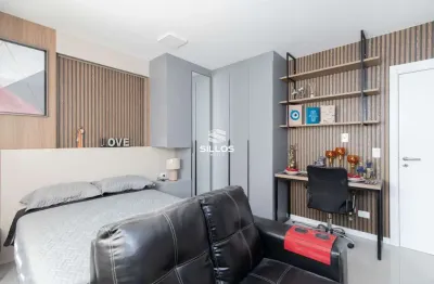 Studio decorado com 1 suíte à venda no centro de curitiba