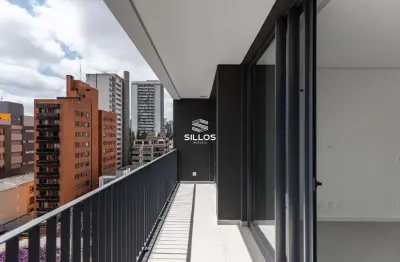 Apartamento à venda com 1 suíte no batel em curitiba