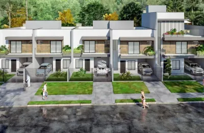 Sobrado à venda com 3 quartos no alto tarumã em pinhais/pr