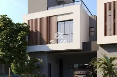 Casa em condomínio com 3 suítes à venda no Bacacheri em Curitiba