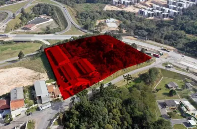 Terreno industrial à venda na rodovia dos minérios em almirante em tamandaré/pr