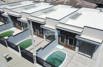 Residência com excelente acabamento - 2 dormitórios sendo uma suíte/piscina.