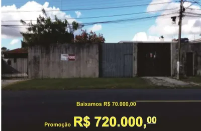Terreno à venda, 480.00 m2 por r$720000.00  - hauer - curitiba/pr