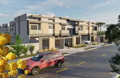 Sobrado duplex novo - de frente para a rua - à venda no boqueirão.