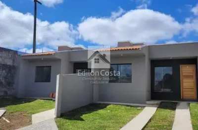 Casa com 3 quartos à venda na rua francisco baggio, 03, jardim das graças, colombo por r$ 319.900