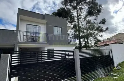 Sobrado para venda em araucária, campina da barra, 3 dormitórios, 1 suíte, 3 banheiros, 1 vaga