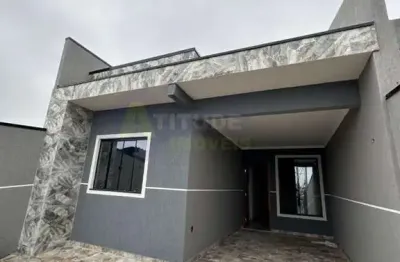 Casa para venda em araucária, tindiquera, 3 dormitórios, 1 suíte, 2 banheiros, 2 vagas
