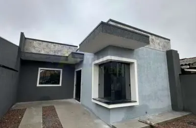 Casa para venda em araucária, tindiquera, 3 dormitórios, 1 banheiro, 2 vagas