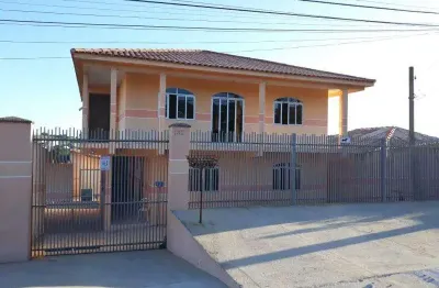 Sobrado para venda em araucária, tindiquera, 6 dormitórios, 1 suíte, 3 banheiros, 6 vagas