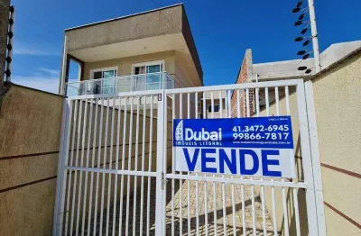 Sobrado para venda em guaratuba, eliana, 3 dormitórios, 1 suíte, 2 banheiros, 1 vaga