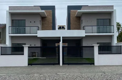 Casa / sobrado para venda em itapoá, volta ao mundo, 3 dormitórios, 1 suíte, 4 banheiros, 2 vagas