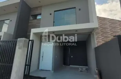 Casa / sobrado para venda em itapoá, volta ao mundo, 3 dormitórios, 1 suíte, 3 banheiros, 1 vaga