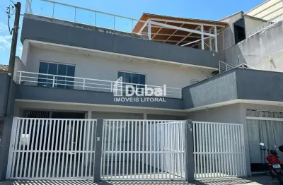 Sobrado para temporada em guaratuba, brejatuba, 1 dormitório, 1 banheiro, 2 vagas