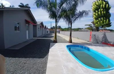 Casa em condomínio para venda em guaratuba, mirim, 2 dormitórios, 1 banheiro, 4 vagas