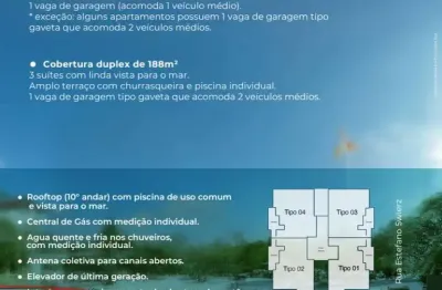 Apartamento à venda na Rua Estéfano Swierz, Balneário Eliane, Guaratuba