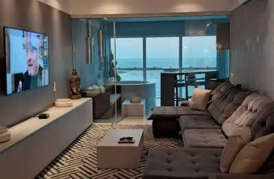 Apartamento frente mar para locação por temporada em balneário camboriú