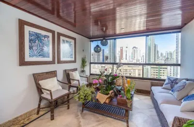 Residencial hermitage - cobertura duplex mobiliado próximo à praia em balneário camboriú