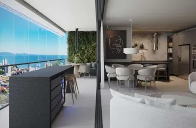 Bios residence - apartamento 03 suítes próximo à praia em pereque - porto belo
