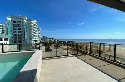 Cobertura triplex com vista para o mar na praia brava - itajaí