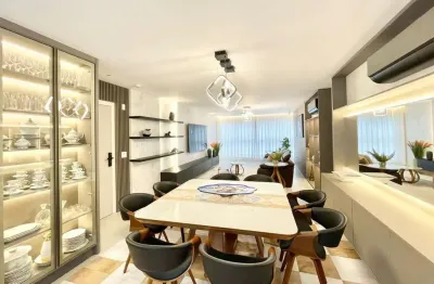 Mueller ocean club - apartamento decorado na avenida brasil de balneário camboriú