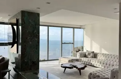 Apartamento decorado frente mar para locação em balneário camboriú