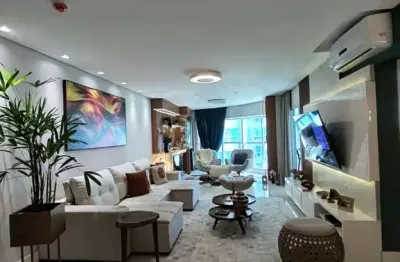 Esquina bella residencial - apartamento mobiliado com vista mar em balneário camboriú