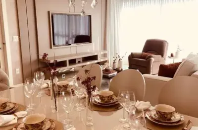 Edifício dalcelis - apartamento decorado na quadra mar em balneário camboriú