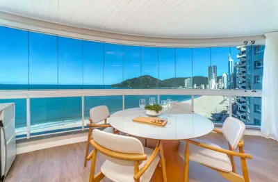 Number one - apartamento mobiliado frente mar em balneário camboriú