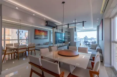 Grand soleil - apartamento decorado com 04 suítes em meia praia itapema