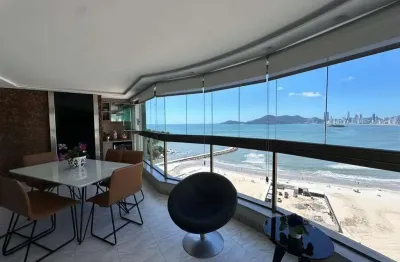 Arc de triomphe - apartamento frente mar com 03 suítes em balneário camboriú