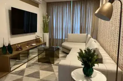 Jardim imperial - apartamento mobiliado com 03 suítes em meia praia