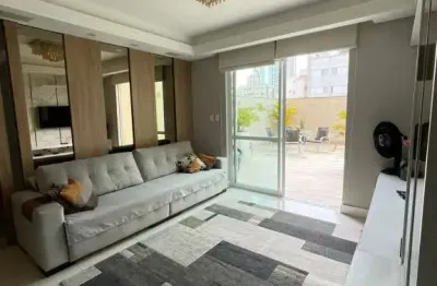 Apartamento mobiliado 3 dormitórios suíte diferenciado garden  com terraço em balneário camboriú
