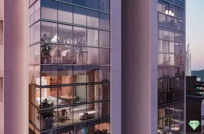 Diamond crystal tower - apartamento 04 suítes próximo à praia em balneário camboriú