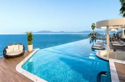 Oceanic tower - apartamento frente mar na praia do ilhota - itapema