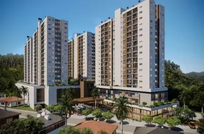 Vitta home resort - apartamento com 02 dormitórios em itajaí