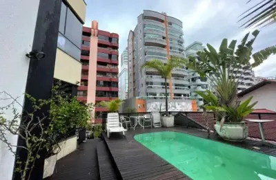 Edifício cristal mar - apartamento com terraço em meia praia