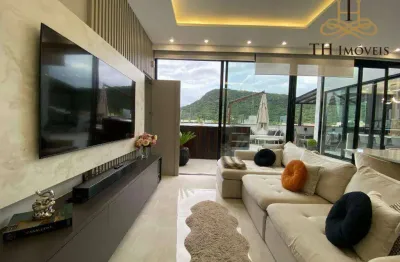 Cobertura com 4 dormitórios à venda, 240 m² por r$ 3.300.000,00 - barra - balneário camboriú/sc