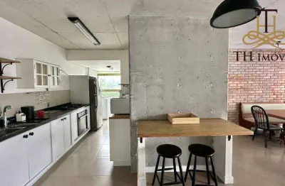 Apartamento com 1 dormitório para alugar, 70 m² por r$ 4.200,02/mês - praia brava - itajaí/sc