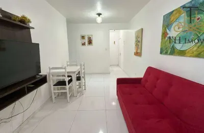 Apartamento com 1 dormitório para alugar, 40 m² por r$ 2.300,01/mês - quadra mar - balneário camboriú/sc