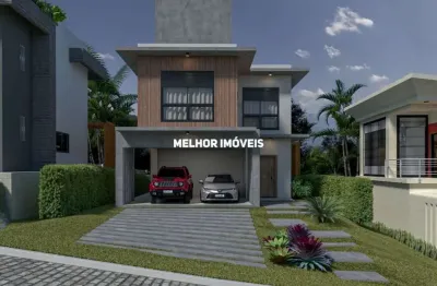 Casa nova à venda com 03 pavimentos localizado na praia taquaras em balneário camboriú -sc