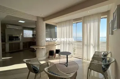 Apartamento para Locação Anual Frente Mar com 03 suítes, localizado na Barra Sul de Balneário Camboriú - SC
