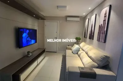 Residencial bella vita - apartamento mobiliado e equipado à venda com 2 dormitórios sendo 1 suíte localizado no bairro ariribá em balneário camboriú