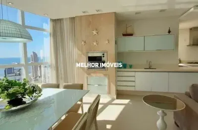 Aluguel anual - alto padrão com 3 suítes e 2 vagas no centro de balneário camboriú -sc