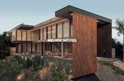 Condomínio bella vista residence club - casa magnifica nova mobiliada  alto padrão em condomínio fechado com 5 suítes, 8 vagas em balneário camboriú.