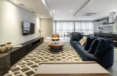 Ocean breeze residence - apartamento á venda mobiliado decorado com 3 suítes e 3 vagas localizado no centro de balneário camboriú