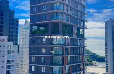 Empire - apartamento alto padrão á venda com 3 suítes, 2 vagas andar alto com vista mar em balneário camboriú